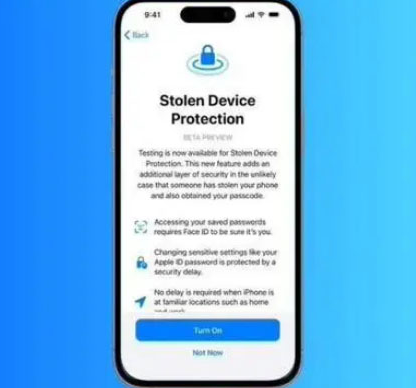 柞水苹果授权维修店分享被盗设备保护功能开启方法 