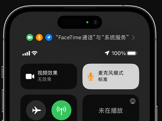 柞水苹果授权维修网点分享iPhone在通话时让你的声音更清晰 