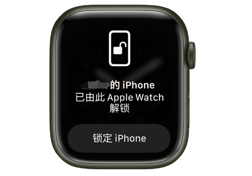 柞水苹果手机维修分享用 AppleWatch 解锁配备面容 ID 的 iPhone方法 